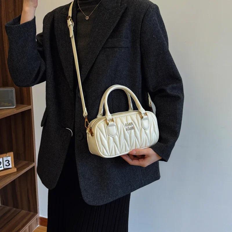 Sac à main élégant en cuir haut de gamme pour femmes, sac à main de créateur classique pour les traj