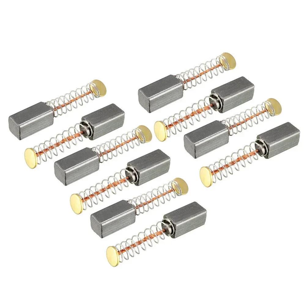Balais de carbone pour moteurs électriques, 10x5x5mm, pièces de rechange pour outils de perceuse éle