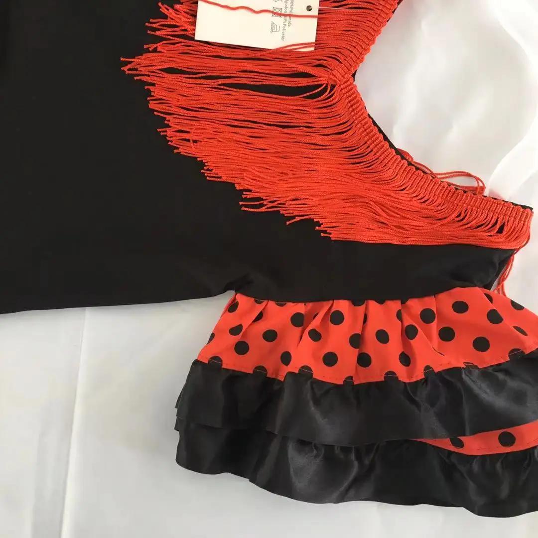 Robe pour filles, magnifique Costume de danseuse de Flamenco espagnole, tenue de danse pour spectacl