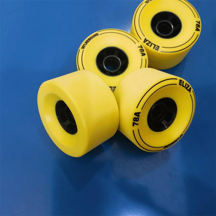 ELIZA roues de skateboard longboard 100*56mm SHR78A, roue de longboard électrique à rebond 90% surfa