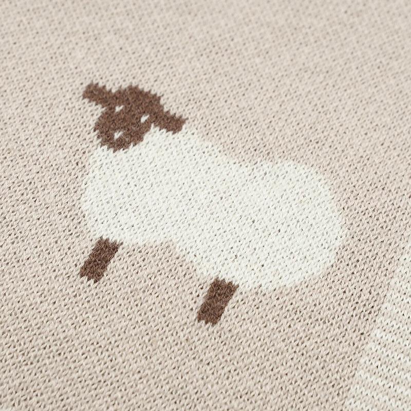 Couvertures en coton pour bébé, tricotées pour nouveau-né, garçons et filles, poussette, lange d'emm