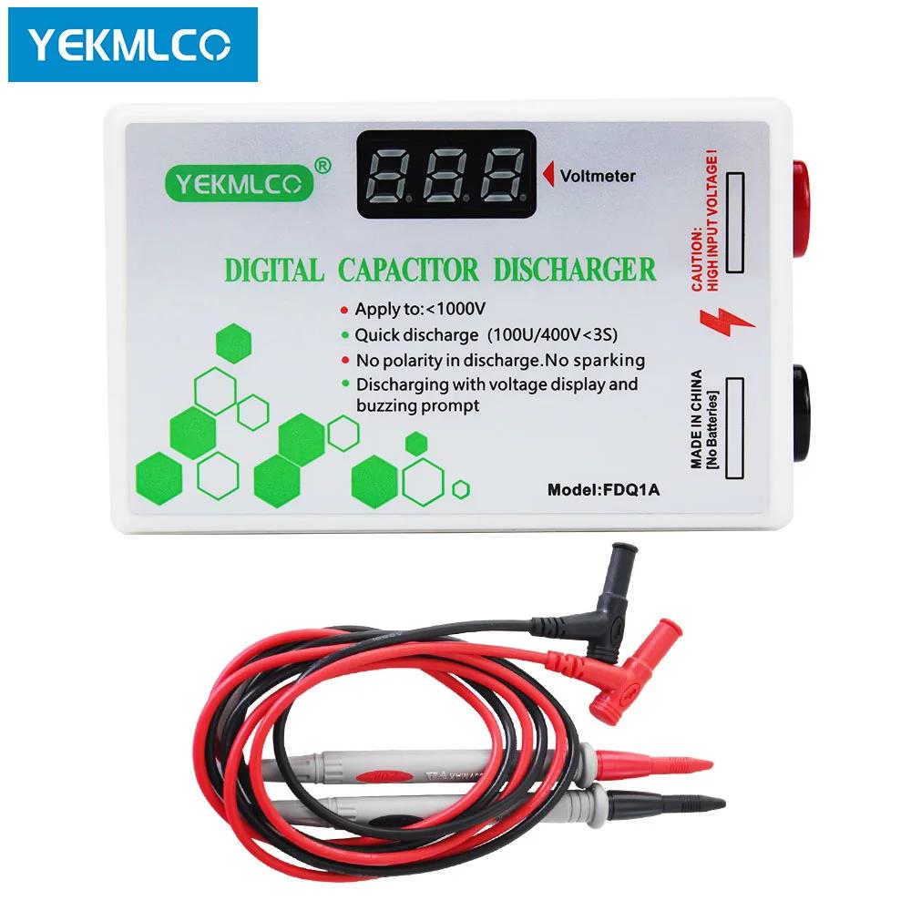 Déchargeur de condensateur 10-1000V, Protection contre les décharges rapides, outil de décharge de t