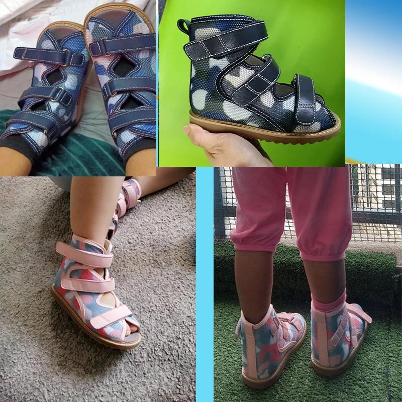 Uckland-Chaussures d'été pour filles et garçons, sandales à talons hauts renforcés, l'offre elles pl