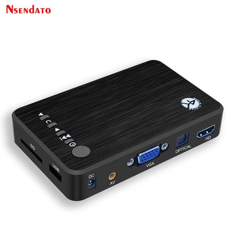 Lecteur multimédia Ultra HD 4K pour voiture TV SD MMC RMVB MP3 USB disque HDD externe U disque multi