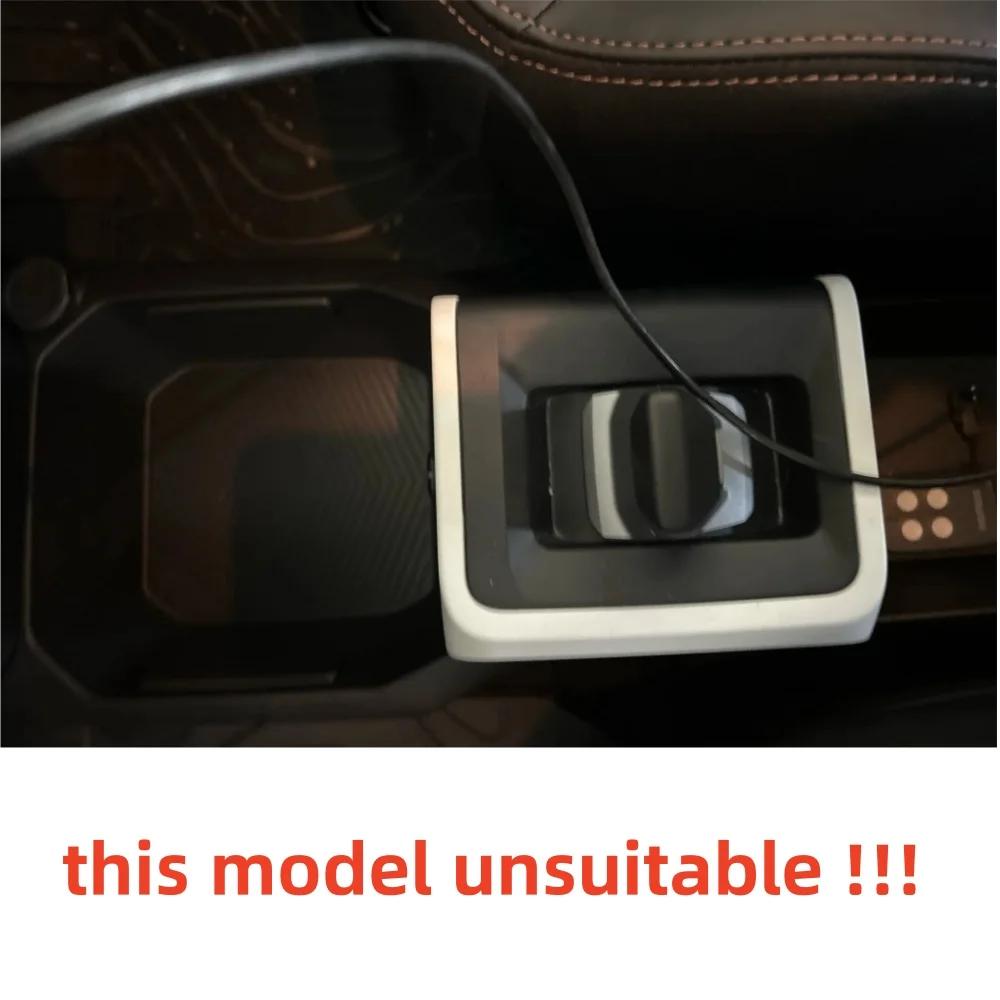 Boîte de rangement pour console centrale de voiture pour Dacia Spring pour Renault Kwid E-Tech 2021-