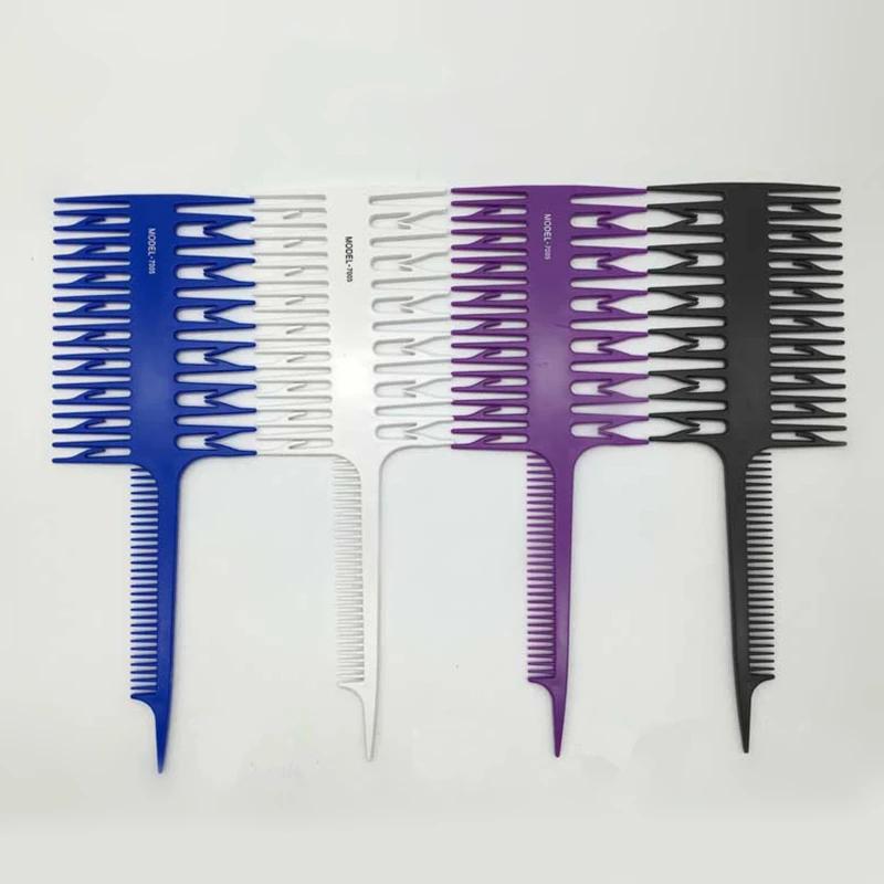 Peigne à cheveux teinture des cheveux mettre en évidence brosse à cheveux os de poisson queue de Rat