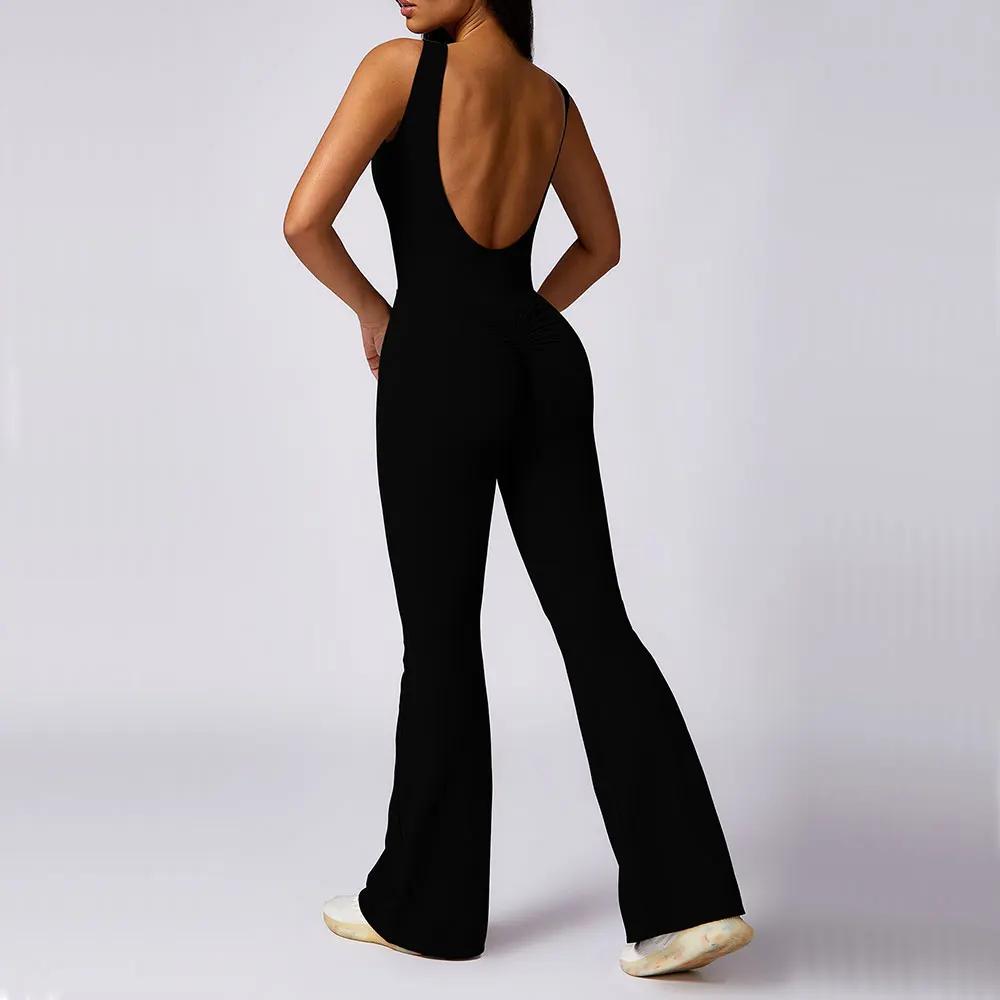 Combinaison de sport pour femme, vêtements de gymnastique, yoga, entraînement sportif, fitness, barb