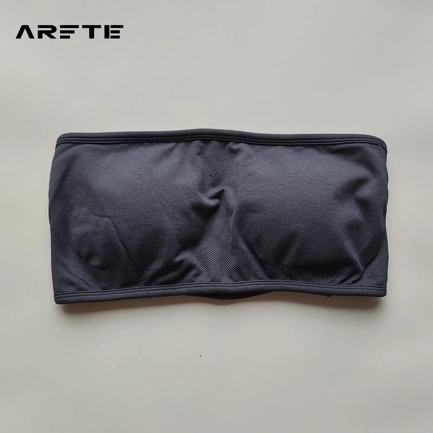 Impact Soutien-gorge de sport bandeau sans dos pour femme, haut court sans couture, effet push-up, p