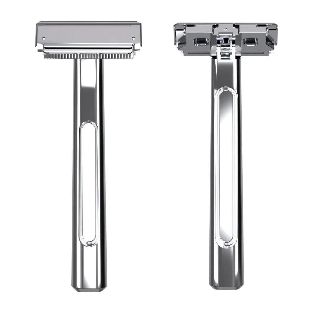 JOKMAE 20T 3.0 Glide Pro Advanced 2 demi-lame rasoir en acier inoxydable écologique sécurité rasage