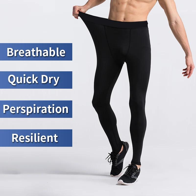 Pantalon de compression SONECHOKI pour homme, leggings de sport, entraînement, gym, tissu respirant,