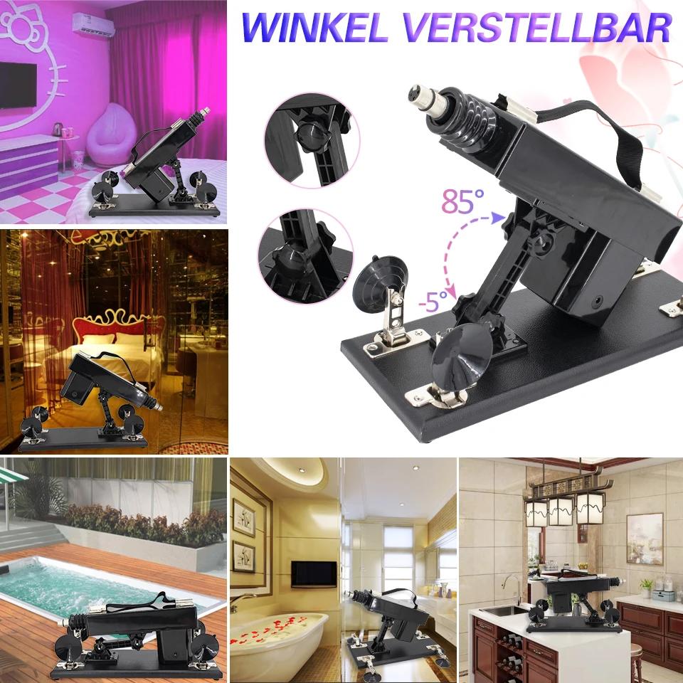 DORCH-Machine Sexuelle pour Femme, Pistolet à Pompage existent, 3XLR, Adultes avec Gode, Jouets Sexu