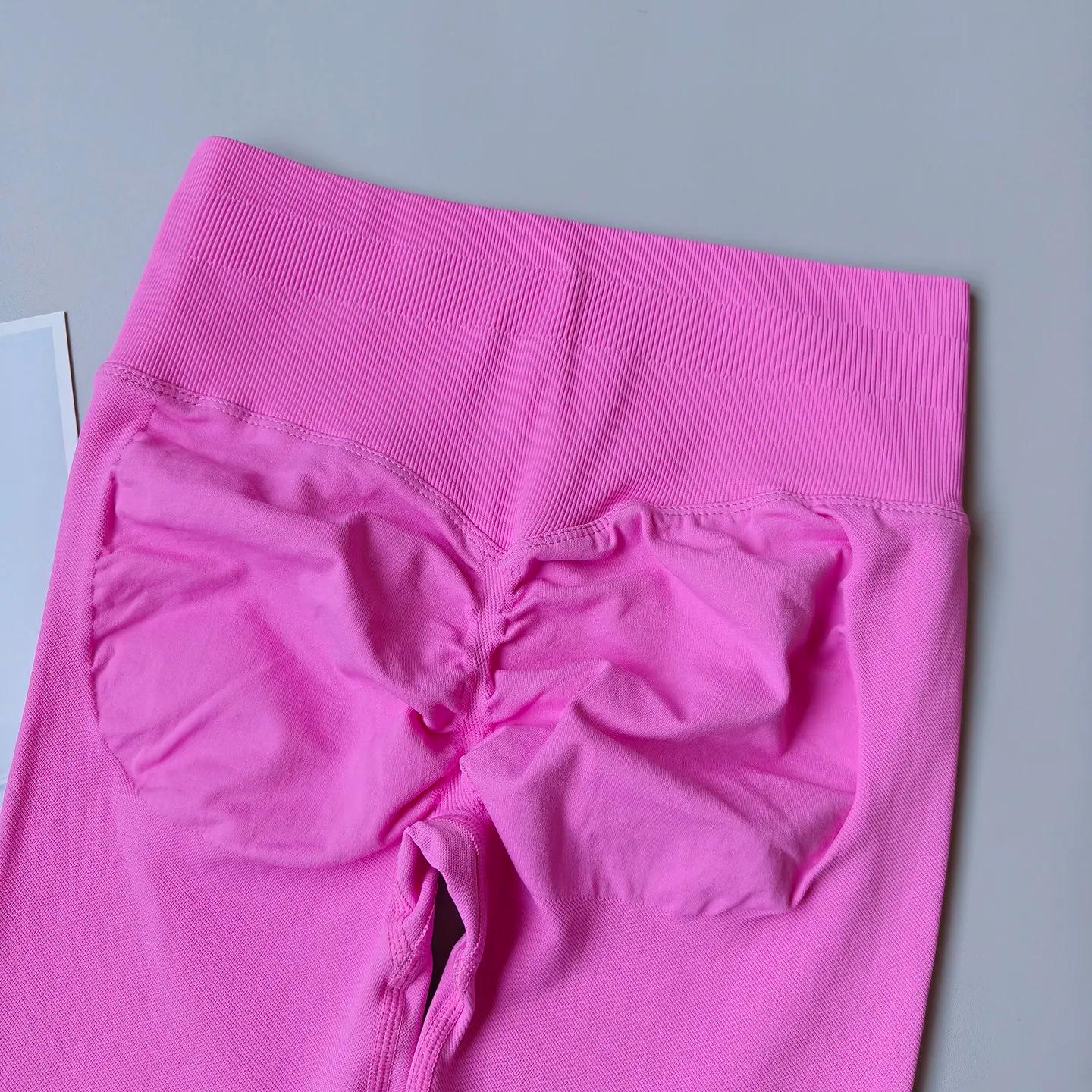 Leggings de Yoga taille haute sans couture pour femmes, collants de Sport Push-Up, pantalons de cour