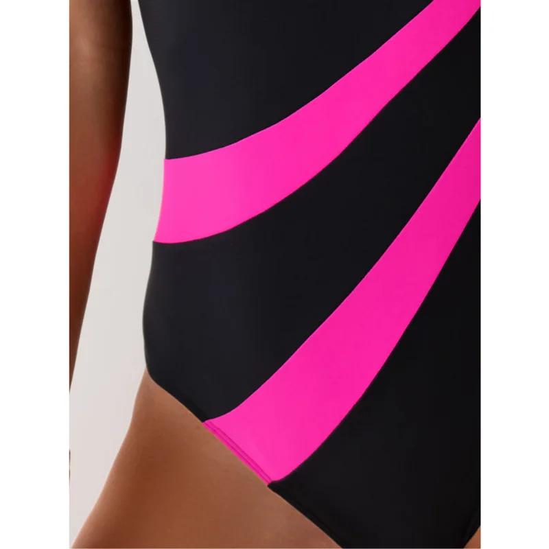 Maillot de bain une pièce push-up fermé femme 2026 - Body natation piscine sexy été baigneur vêtements