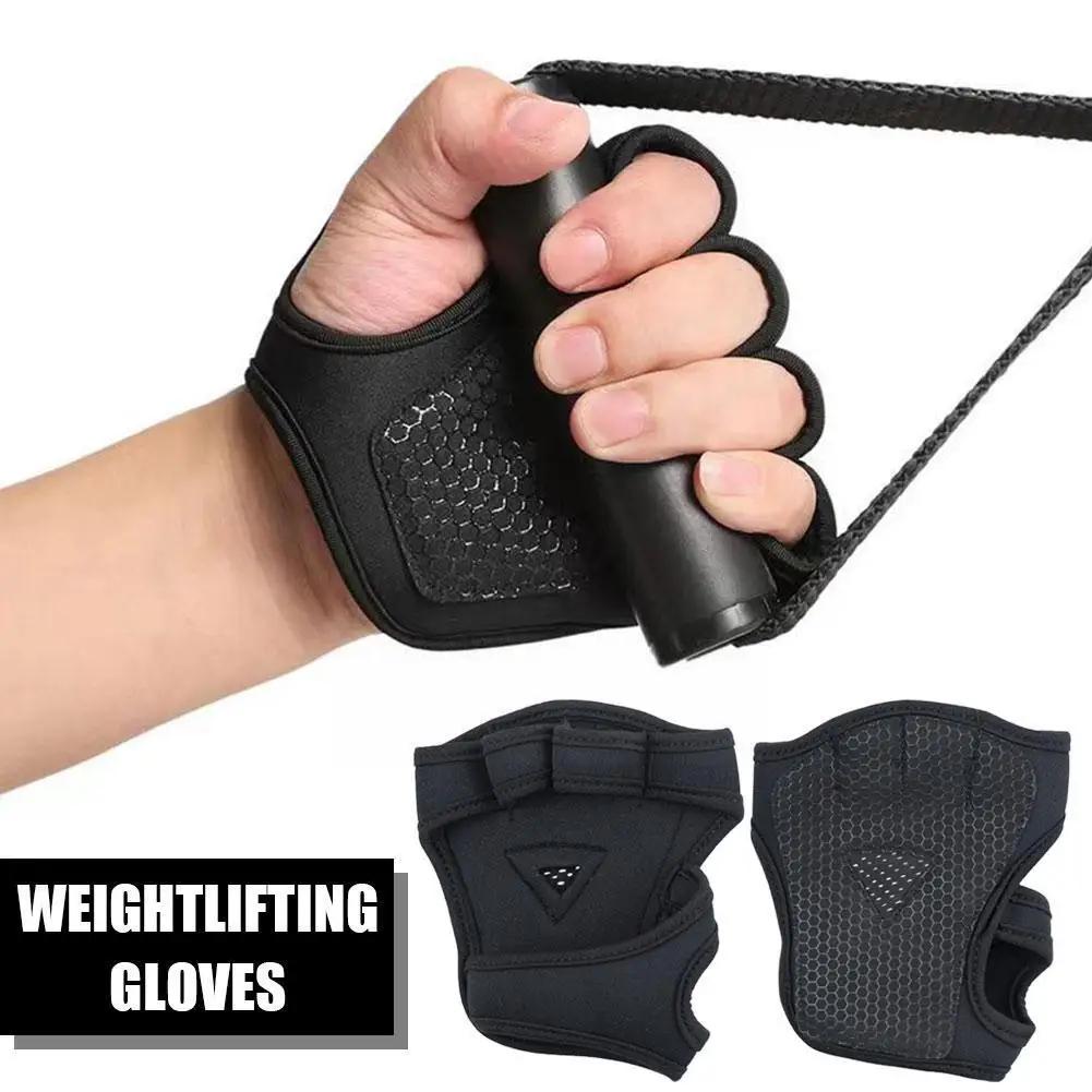 Gants de protection des poignets et des poignets pour femmes, équipement de fitness, demi-antidérapa