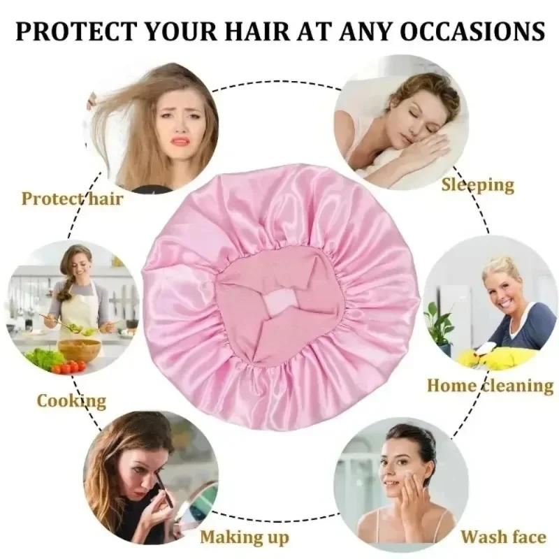 Ensemble de fer à friser sans chaleur, capuchon de nuit, ensemble de rouleaux de cheveux, bigoudis p