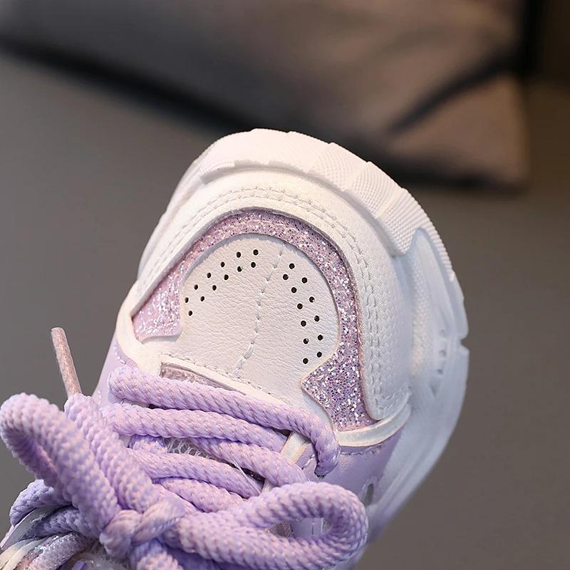 Chaussures pour enfants 2024 Nouveau bambin Bol Chaussures de dehors Semelle Souple Respirant En Ple