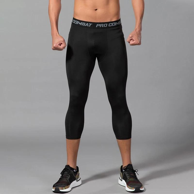 Shorts d'entraînement pour hommes Vêtements de sport Collants de course Leggings de gymnastique Coll