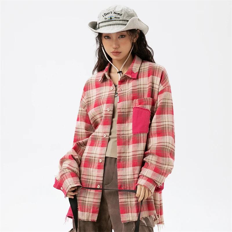 Chemise rayée rose élégante de luxe pour femmes, chemisiers à la mode, vêtements populaires coréens,