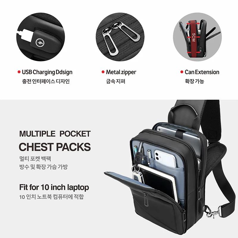 Sac à dos militaire suisse pour ordinateur portable, 17 pouces, multi-poches, extensible, étanche, U