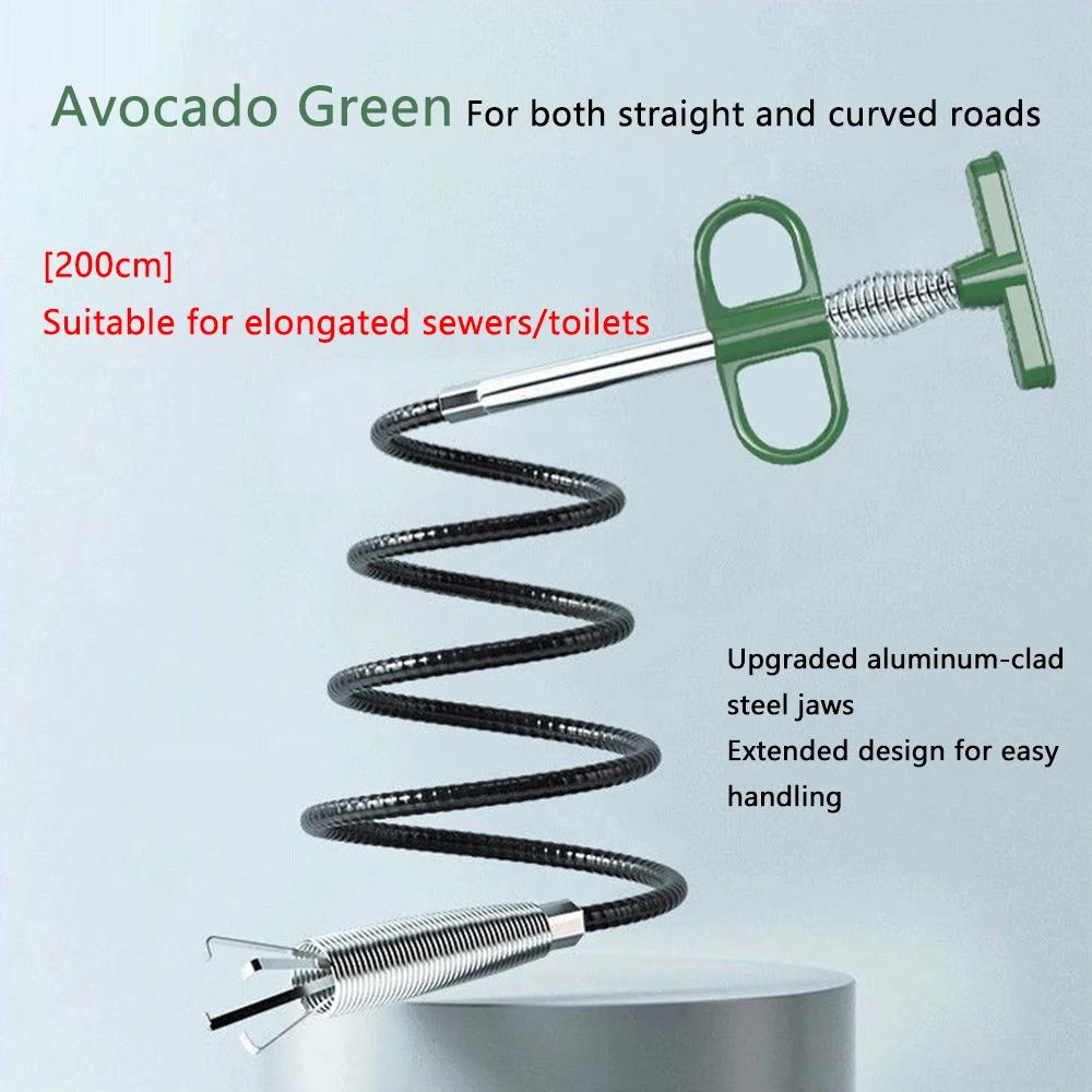 Outil de poignée à ressort, courbe courbée 60/90/200cm, pour évier de cuisine domestique, utilisatio