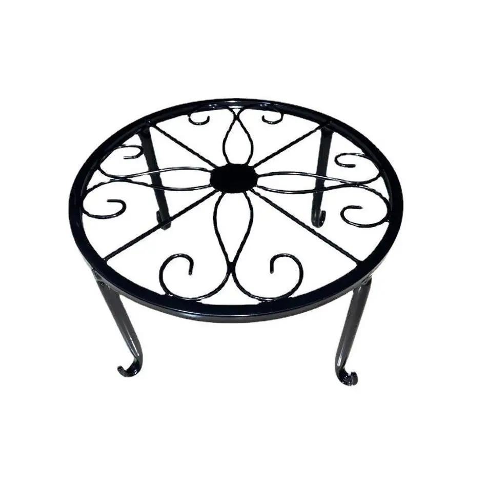 Support de Pot de fleur en métal, 1 pièce, support de plante en fonte robuste, grand support de Pot