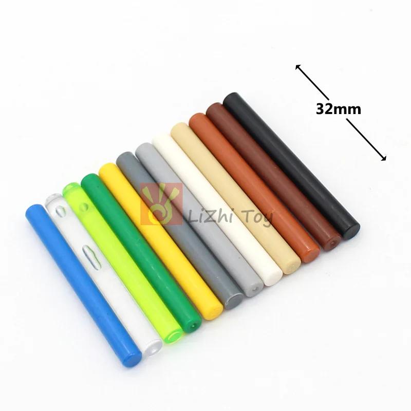 Blocs de construction MOC 30374 Bar 4L, 50 pièces, lame de sabre laser, baguette, briques classiques