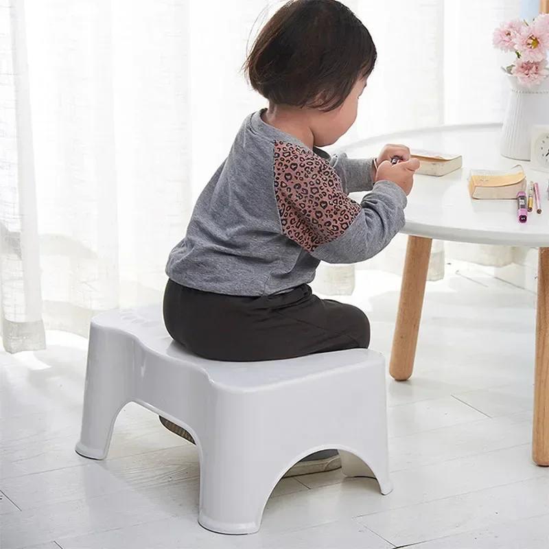 Tabouret de salle de bain Squatty pot toilette pied meubles femme enceinte enfants siège outils pour