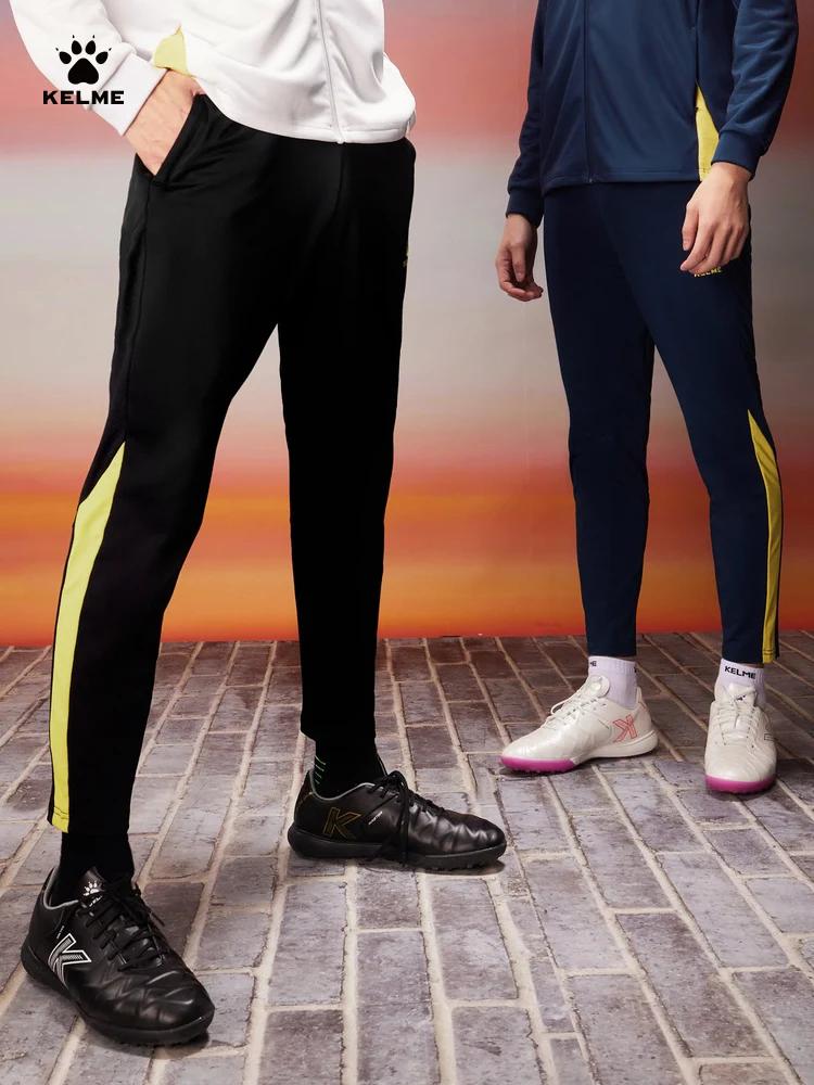 Kelme-Leggings d'entraînement de football, pantalon de sport élastique respirant, pantalon de joggin