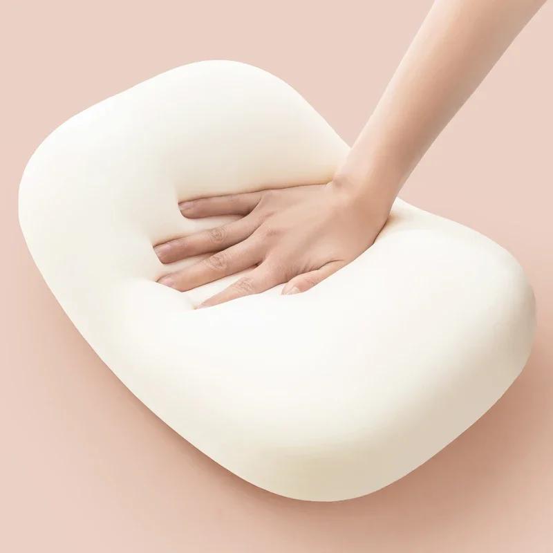 Oreiller cervical multifonction en mousse à mémoire de forme, oreiller de voyage doux à rebond lent