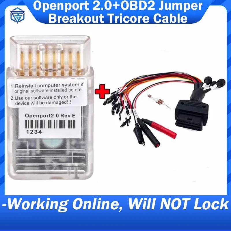 Openport – puce or en ligne 2.0 + ECU, protocole complet, câble de raccordement OBD2, programmation
