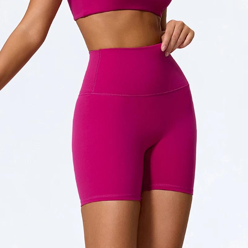 Shorts de sport doux Hearuisavy pour l'été, leggings de gym rehausseurs de fessiers, shorts de yoga
