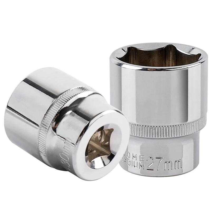 Clé à douille courte hexagonale 1/2, 8MM 9MM 10MM 11 12 13 14 15 16 17 18 19 20 21 22 23 24, manchon