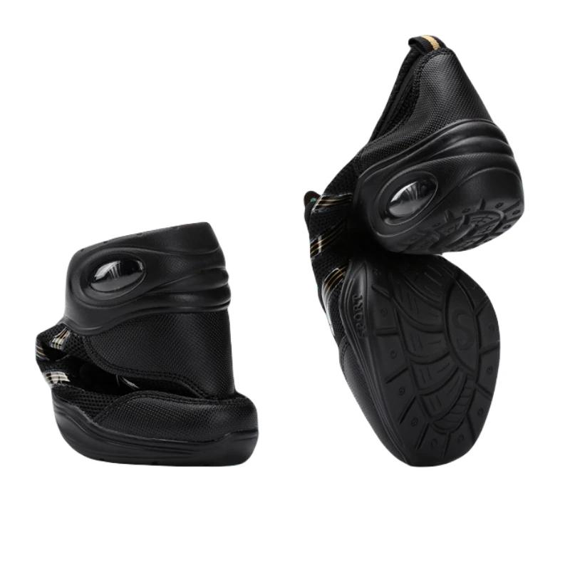 Chaussures de Jazz respirantes pour femmes - Lacets modernes, plateforme à coussin d'air pour danse et marche confortable