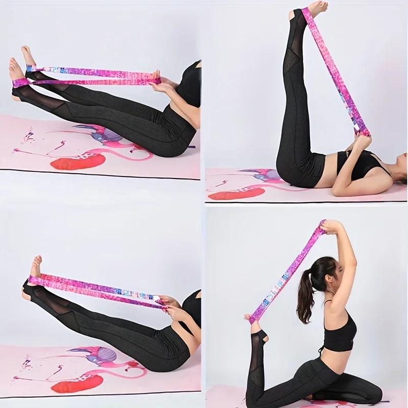 Sangle de tapis de Yoga réglable, sangle d'épaule, sangle extensible de sport, sangle de rangement p