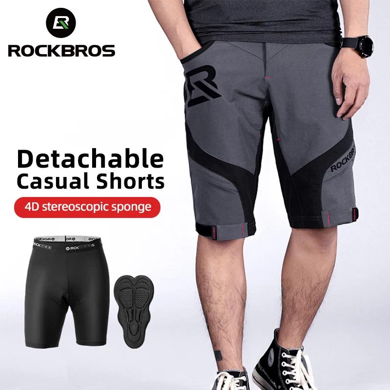ROCKBROS short de vélo homme respirant été Sports de plein air short de vélo pantalon vtt route sous