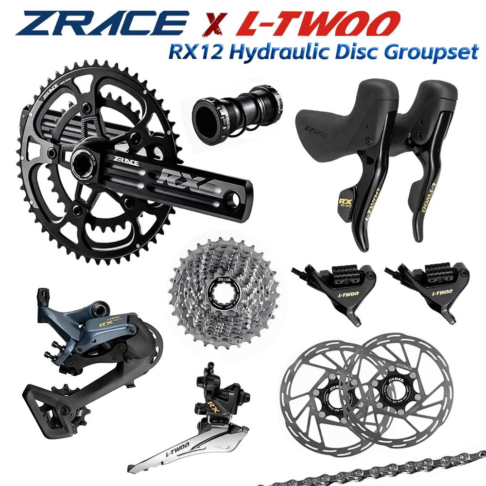LTWOO-Ensemble de vitesses pour vélo de route, disque hydraulique jas12, manivelle ZRACE, cassette J