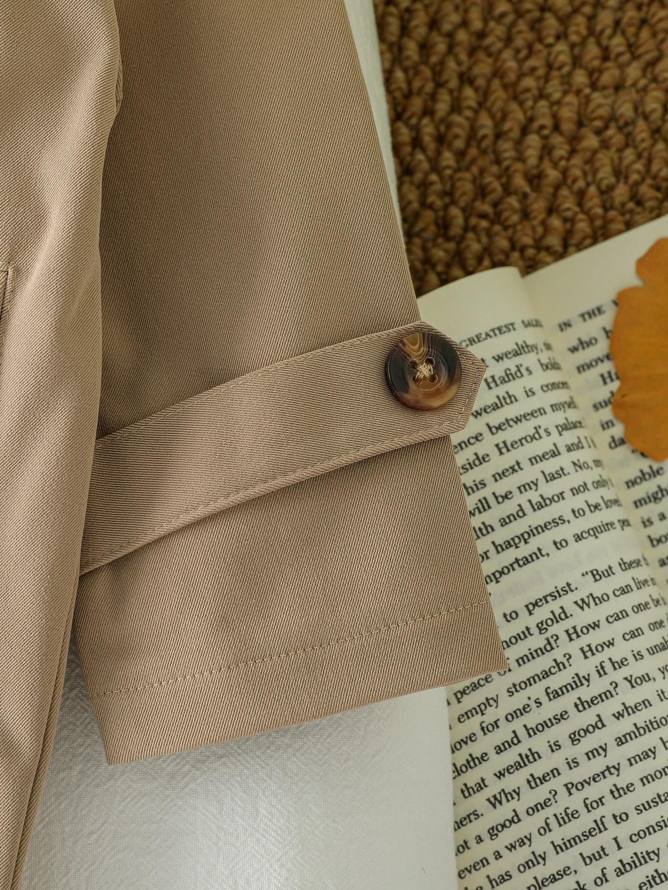 Trench-Coat pour bébés garçons, nouvelle mode automne/hiver, veste à manches longues, Cardigan Doubl