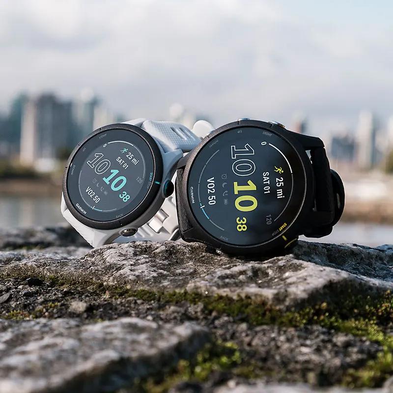 Garmin Forerunner 255 montre intelligente professionnelle pour course à pied, équitation, natation,