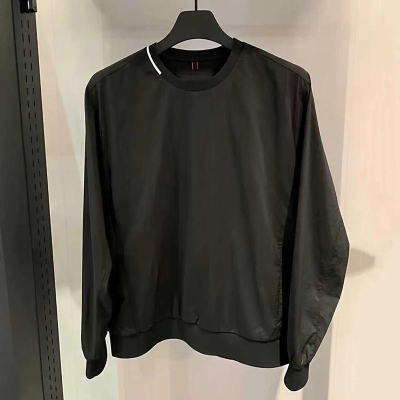 Nouveau Pull de Sport Homme 208 Automne 2026 Manches Longues Col Rond Coupe-Vent Entraînement Golf C