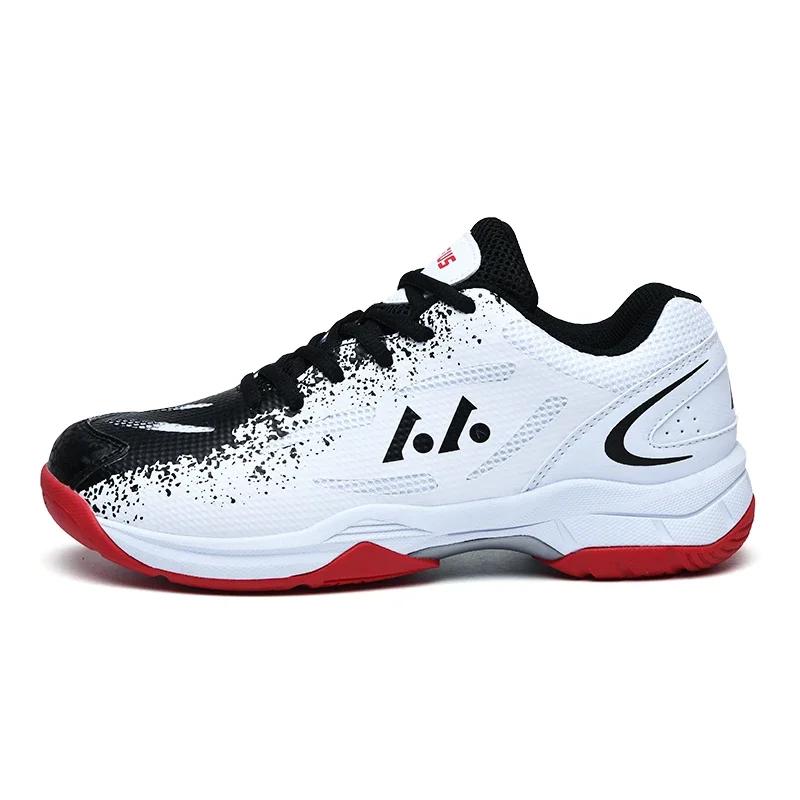 Chaussures de Badminton pour hommes, baskets professionnelles respirantes d'intérieur originales rés