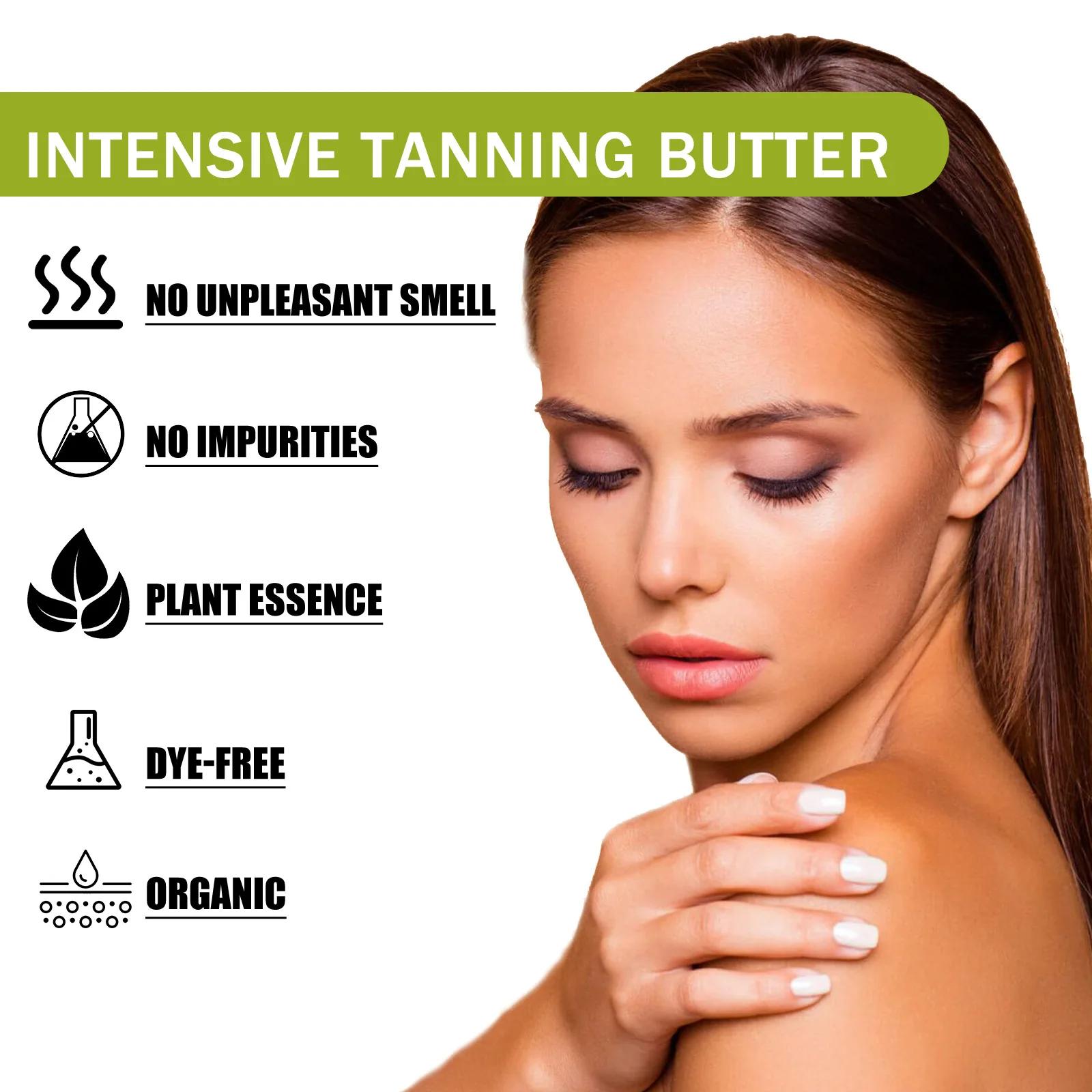 EELBathroom E-Crème de bronzage pour le corps, autobronzant, même le teint de la peau, gratitude pou