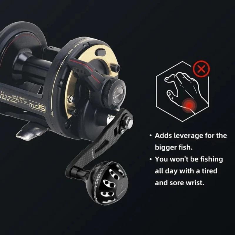 Gomexus Poignée Unique Pour Shimano Calcutta Conquest Daiwa tatula Premier Garcia Baitcasting Moulin