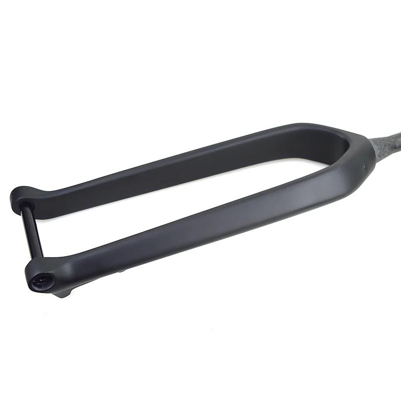 Le plus récent 15x110mm Boost amélioré vélo UD frein à disque en Fiber de carbone fourche vtt à axe