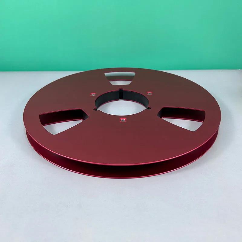 Enrouleur de bande métallique audio analogique, 1/2 ", 10.5", nouveau disque en aluminium, hub ouver