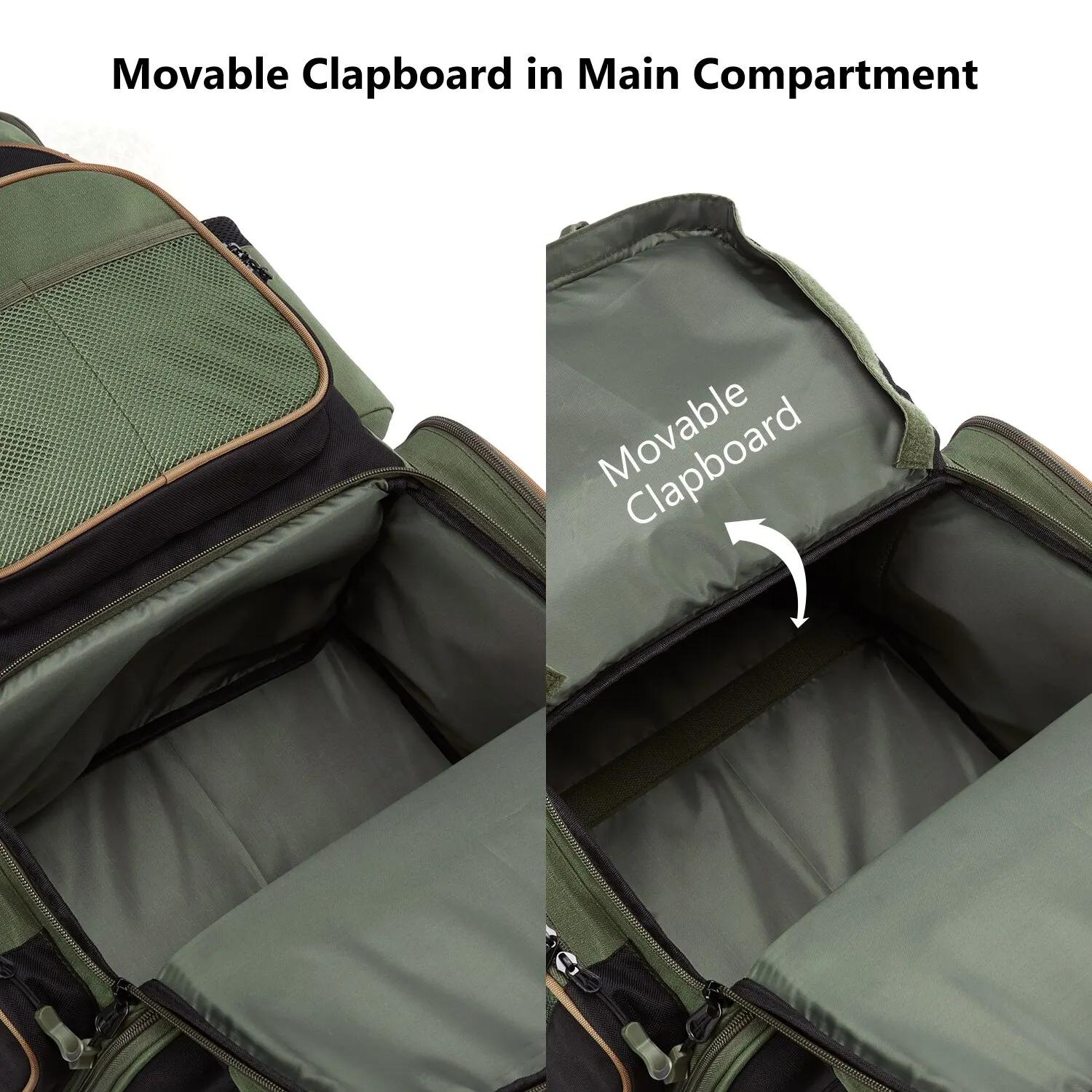 Bassdash Multifonctionnel De Pêche Sac À Dos Léger Tactique Doux S'attaquer Boîte avec Housse De Pro