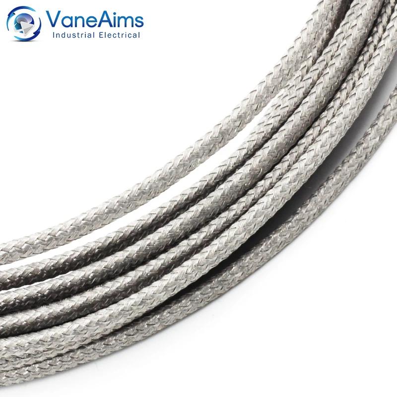 VaneAims Thermocouple M8 0.5m 1m 2m 3m Type K J PT100 50mm 100mm 150mm 200mm sonde à ressort de Comp