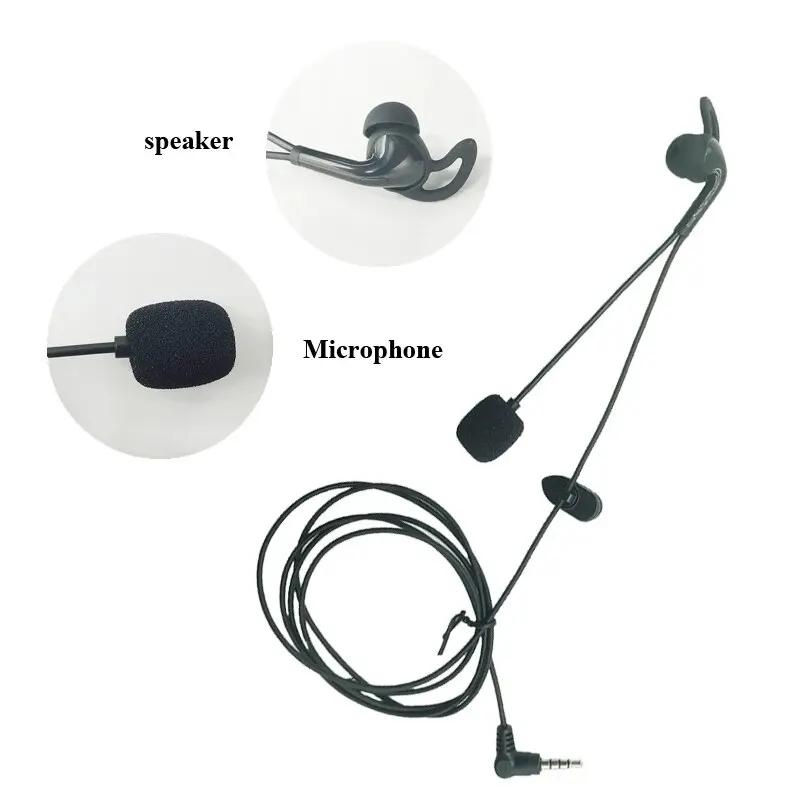 3.5mm Plug In Écouteurs Adapté Pour EJEAS FBIM V6 V6C V4 V4C Interphone Arbitre Interphone Casque