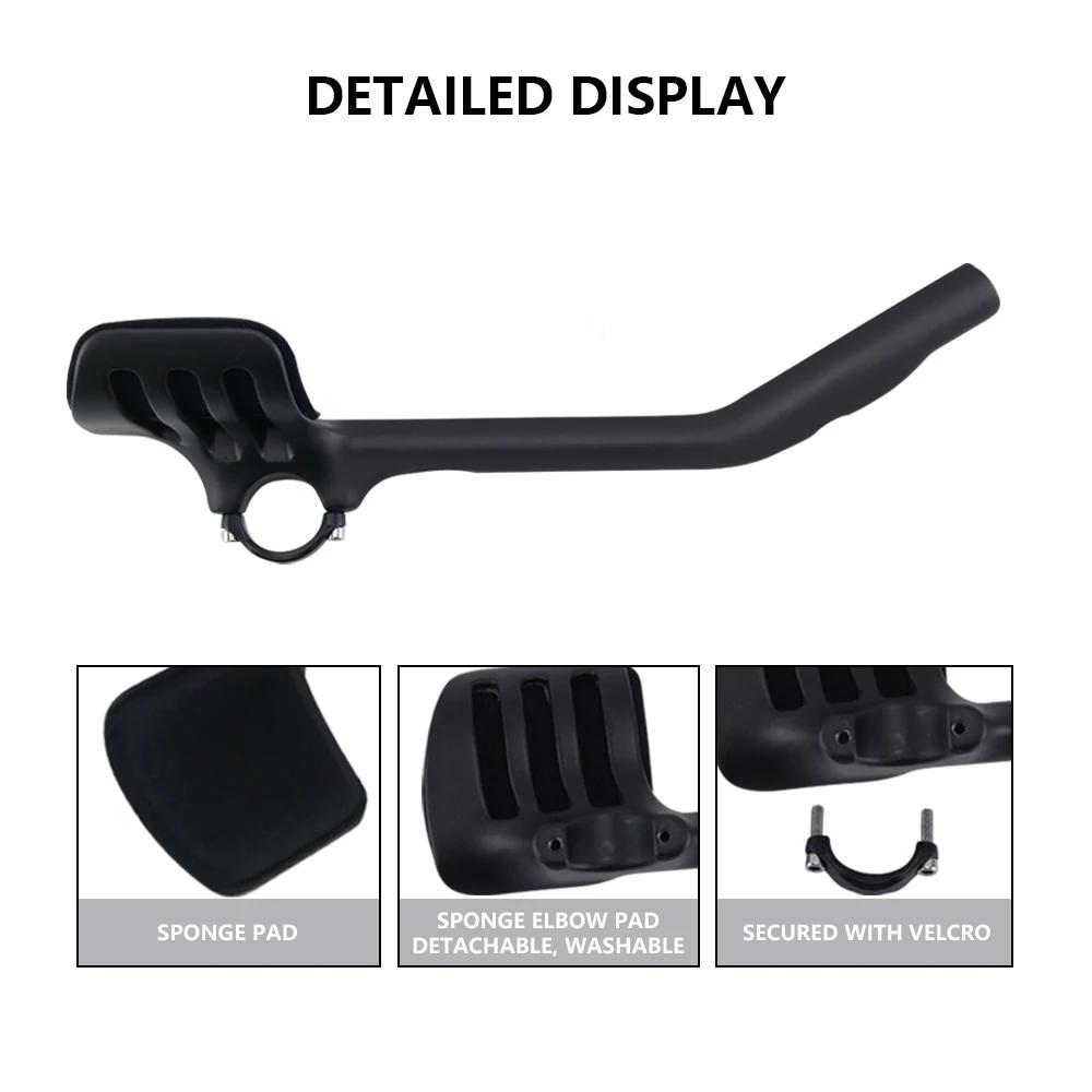 Barre de repos de vélo en carbone RXL SL 31,8 mm 30 ° /40 ° /50 ° Clip de guidon de triathlon sur
