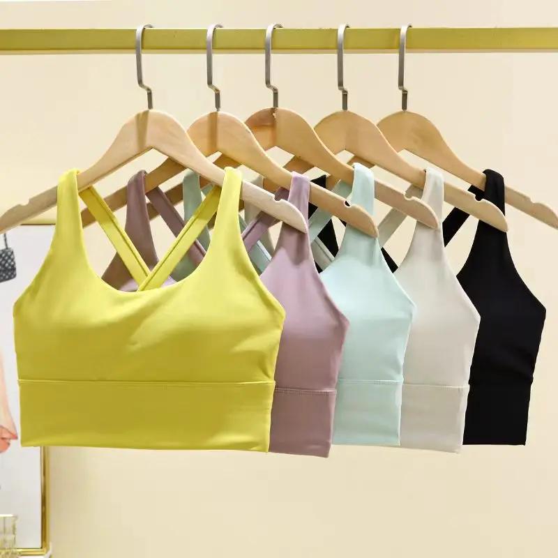 Soutien-gorge sport haute intensité à coussin fixe - Course, Yoga, Fitness - Soutien optimal femme