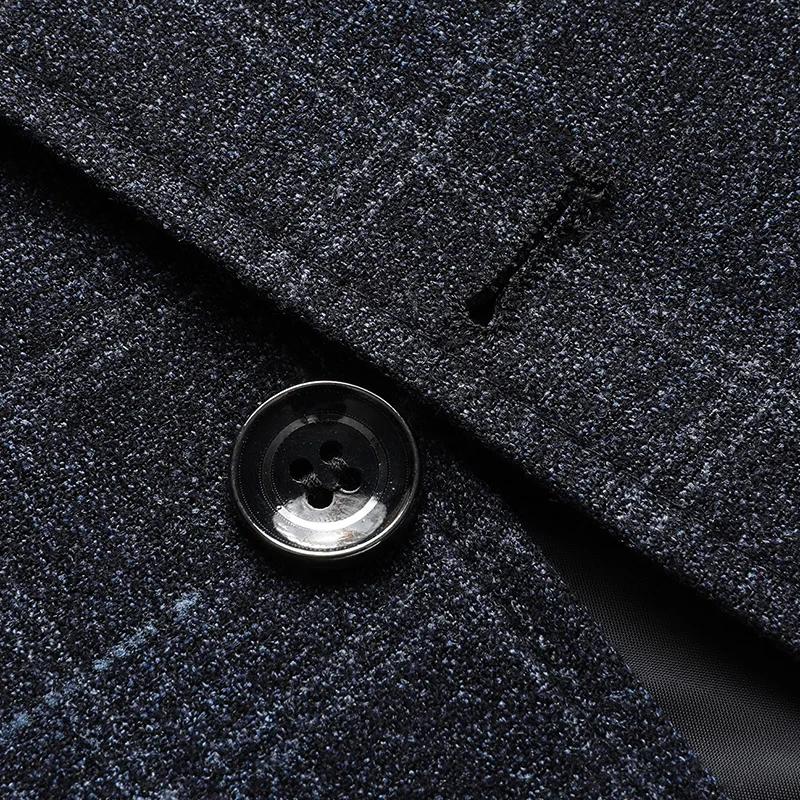 Nouvelle Veste de Costume Homme Coupe Slim 2026 - Couleur Unie Classique Chic Décontracté Formel